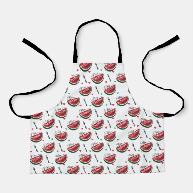 Palestinian watermelon apron (Front)