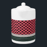 Palestinian watermelon Hatta Keffiyeh Kufiya Folk<br><div class="desc">watermelon Kufiya, kufiyyeh, kaffiyyeh or also called Hatta is an old Palestinian traditional headwear pattern that carries a deep value to every Palestinian and later became a symbol of resistance and freedom worldwide. Each pattern in the Hatta Kufiya represents palestine element culture. This design is for Palestinians, Palestine lovers, pro-Palestinian...</div>