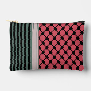 Palestinian watermelon Hatta Keffiyeh Kufiya Folk Accessory Pouch