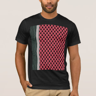 Palestinian watermelon Hatta Keffiyeh Kufiya Folk T-Shirt
