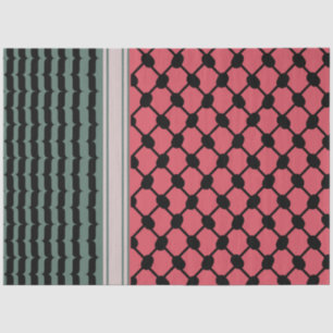 Palestinian watermelon Hatta Keffiyeh Kufiya Folk Tissue Paper