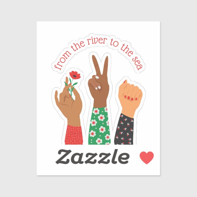 Palestinian Women Support Custom Text (Sheet)