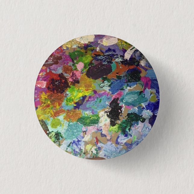 Palette 3 Cm Round Badge (Front)