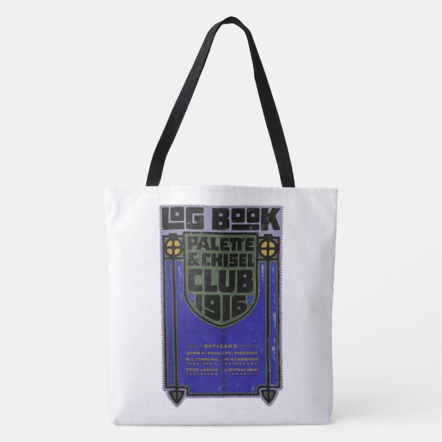 Palette & Chisel 1916 Logbook Tote Bag (Front)