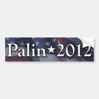 Palin 2012 Bumper Sticker