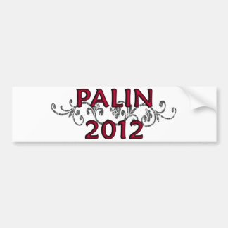 Palin 2012 Vine Bumpersticker Bumper Sticker