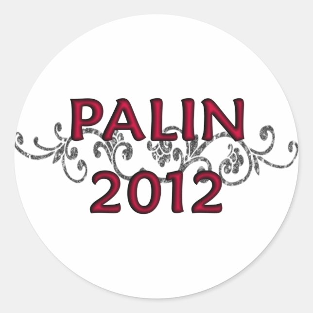 Palin 2012 Vine Sticker (Front)