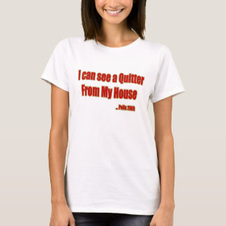 Palin house Quits shirt - house scandal July 2009