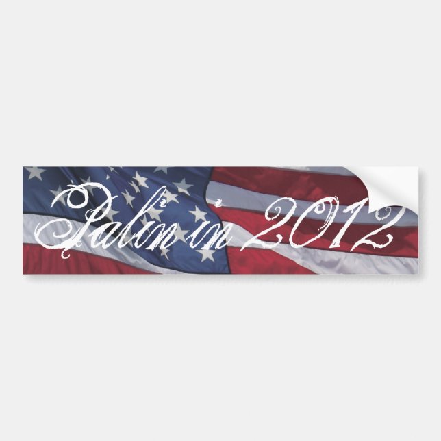 Palin in 2012 Bumper Sticker (Front)