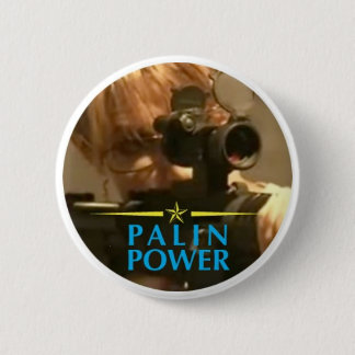 Palin Power 6 Cm Round Badge