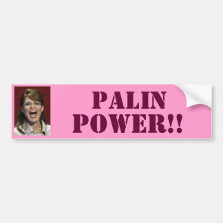 Palin Power!! - Bumper Sticker