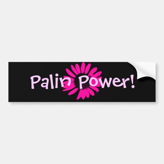 Palin Power! Bumper Sticker (Front)