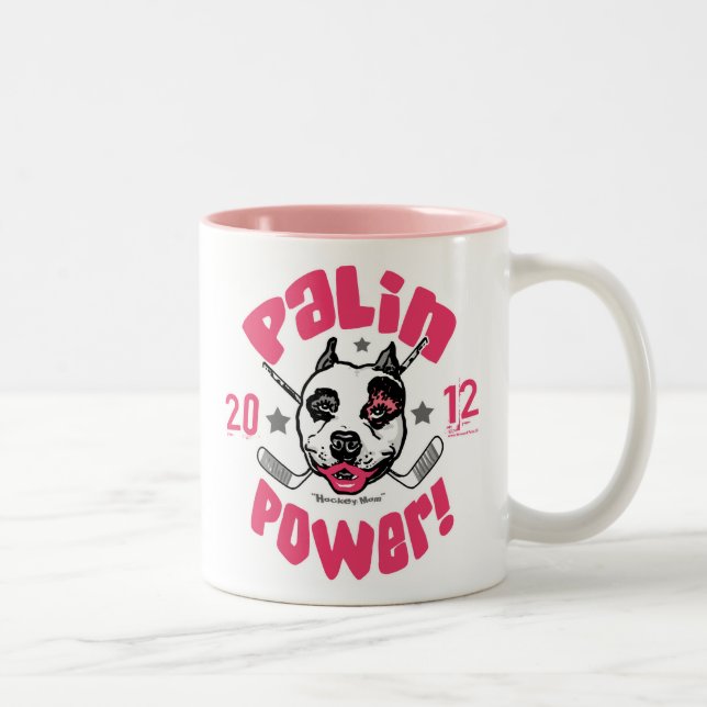 Palin Power Pit Bull 2012 Mug (Right)