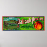 Palisade Peach Label