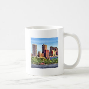 Palisades Interstate Park - Tugboat on the Hudson Coffee Mug