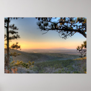 Palisades Overlook, Petit Jean state park Arkansas Poster