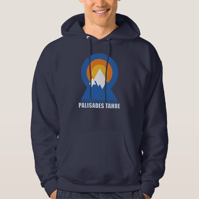 Palisades Tahoe Hike Sunset T-Shirt Hoodie (Front)