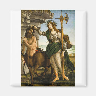 Pallas and the Centaur by Sandro Botticelli Magnet