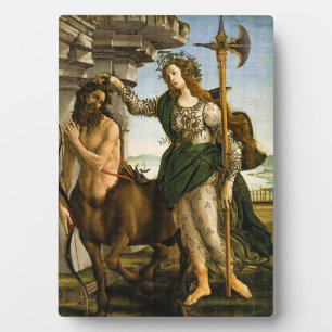 Pallas and the Centaur by Sandro Botticelli Plaque