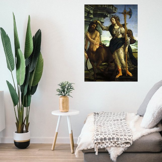Pallas and the Centaur by Sandro Botticelli Poster (Creator Uploaded)