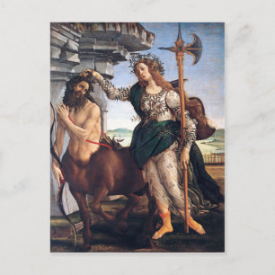 Pallas and the Centaur, Sandro Botticelli Postcard