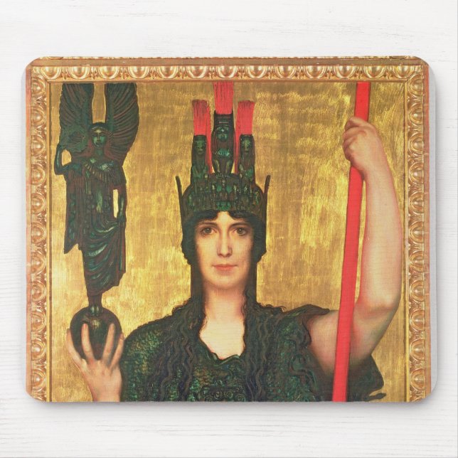 Pallas Athena Mouse Mat (Front)