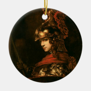 Pallas Athena or, Armoured Figure, 1664-65 Ceramic Tree Decoration