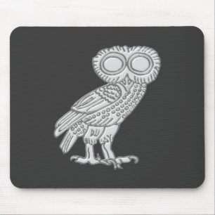 Pallas Athene Athena Eule owl Mouse Mat