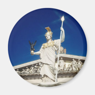 Pallas-Athene Fountain Magnet