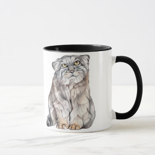Pallas Cat - C is for Cat Mug (Right)
