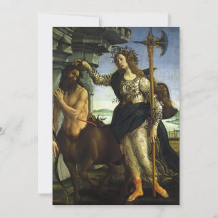Pallas (Minerva) and Centaur by Sandro Botticelli
