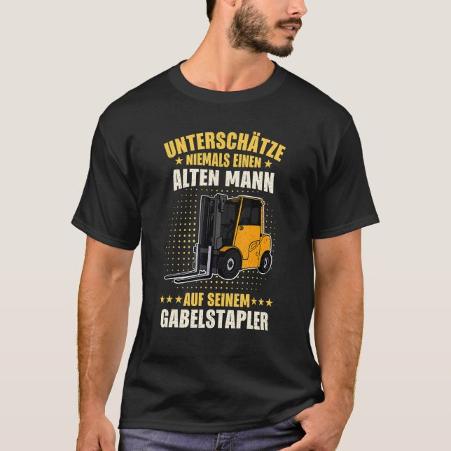 Pallet Forklift Warehouseman Logistician Saying 8 T-Shirt (Front)