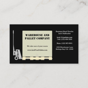 Pallet Jack Business Card