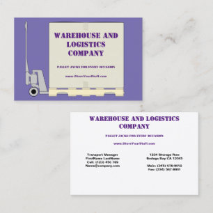 Pallet Jack, Standard, 3.5" x 2.0" Business Card