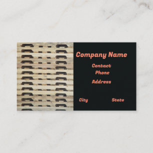 Pallets wood product storage transport shelving business card