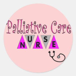 Palliative Care Nurse Gifts Classic Round Sticker