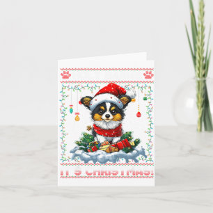 Pallon Christmas Tree Lights Decorations Dog Lover Card
