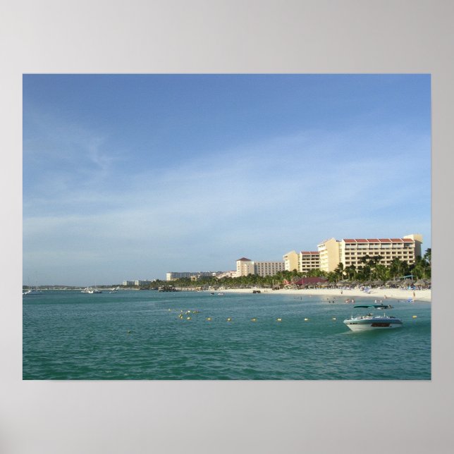 Palm Beach, Aruba Poster (Front)