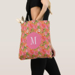 Palm Beach Christmas Ornaments Monogrammed Tote Bag<br><div class="desc">PreppyPrint.com - Add your personalised touch to this tote bag. Click "edit design" to change the font,  image size,  etc. Transfer this design onto the products of your choice too! Please visit my designer store,  PreppyPrint.com,  for coordinating items.</div>