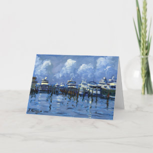 Palm Beach City Docks note cards