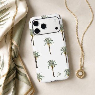 Palm Beach Coastal Resort Stylish Monogram