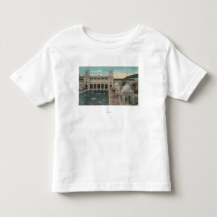 Palm Beach, FL - Outdoor View of Pool & Casino Toddler T-Shirt
