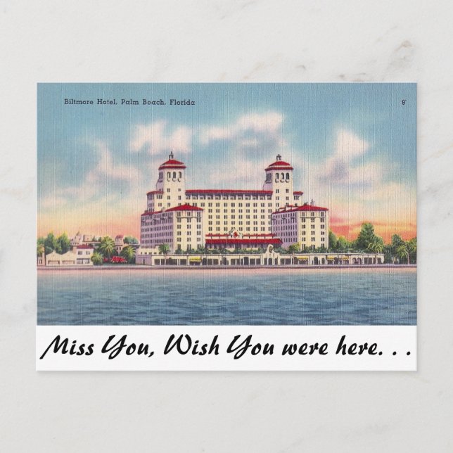 Palm Beach, Florida Postcard (Front)