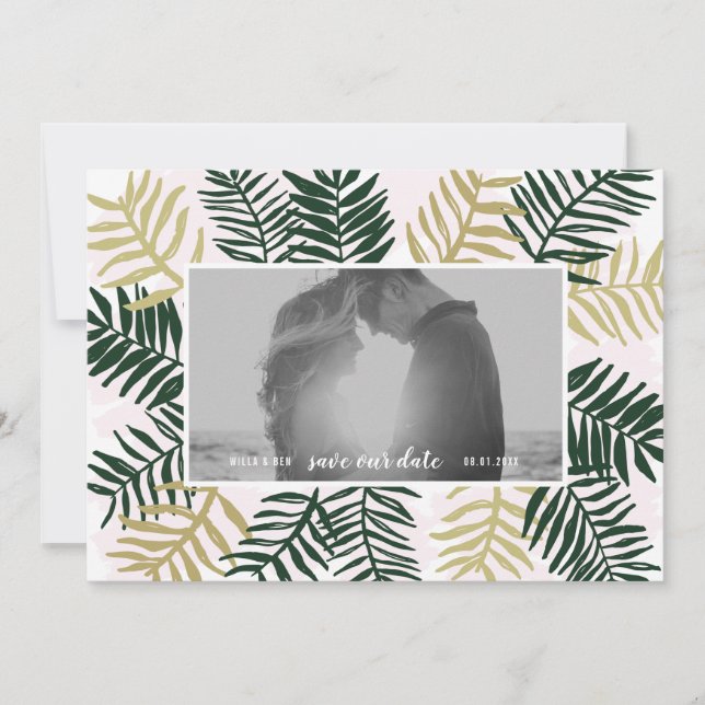 Palm Beach Getaway Save the Date (Front)
