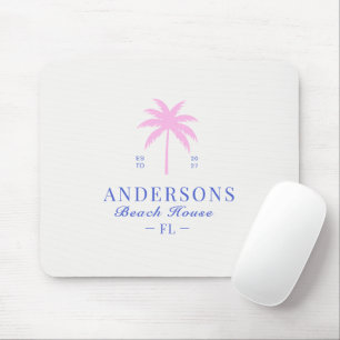 Palm   Beach House    Social Club Aesthetic  Mouse Mat