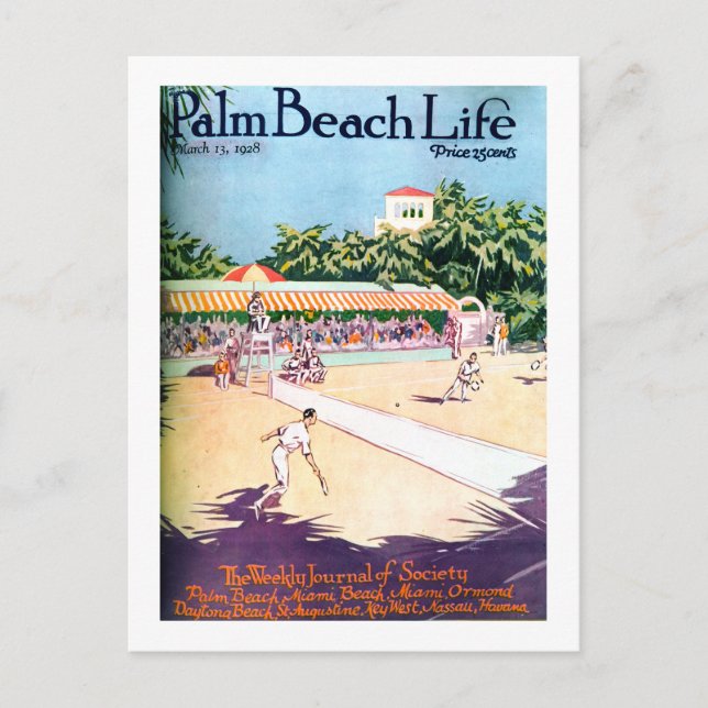 Palm Beach Life #12 postcard (Front)