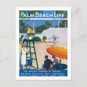 Palm Beach Life #14 postcard
