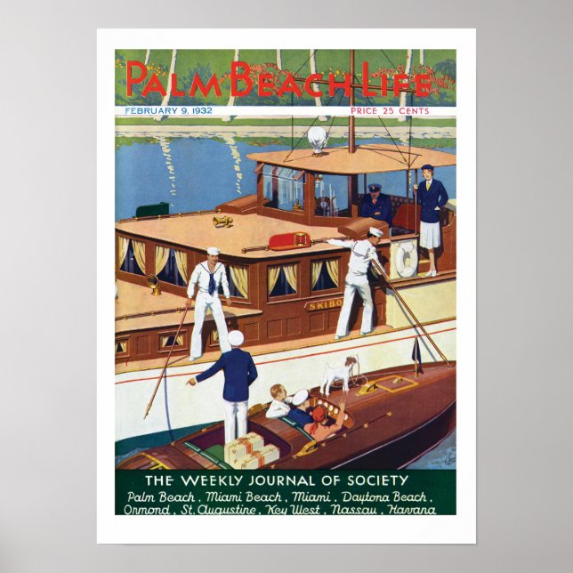 Palm Beach Life #6 print (Front)