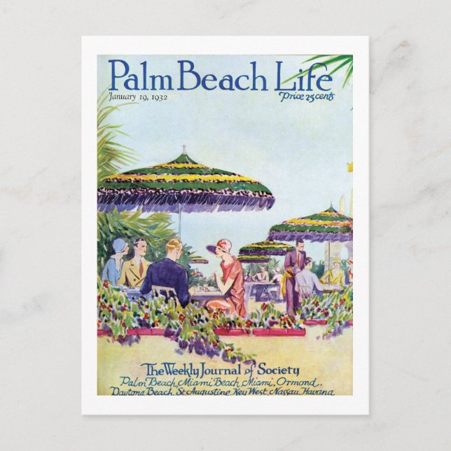 Palm Beach Life #9 postcard (Front)