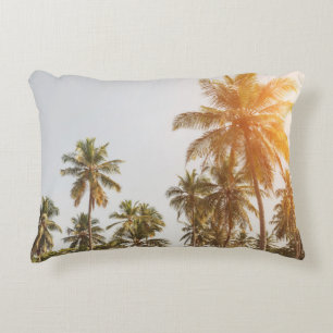 Palm Beach Scenic View Decorative Cushion